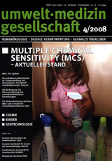 Umwelt-Medizin-Gesellschaft - 21. Jahrgang, Ausgabe 4/2008